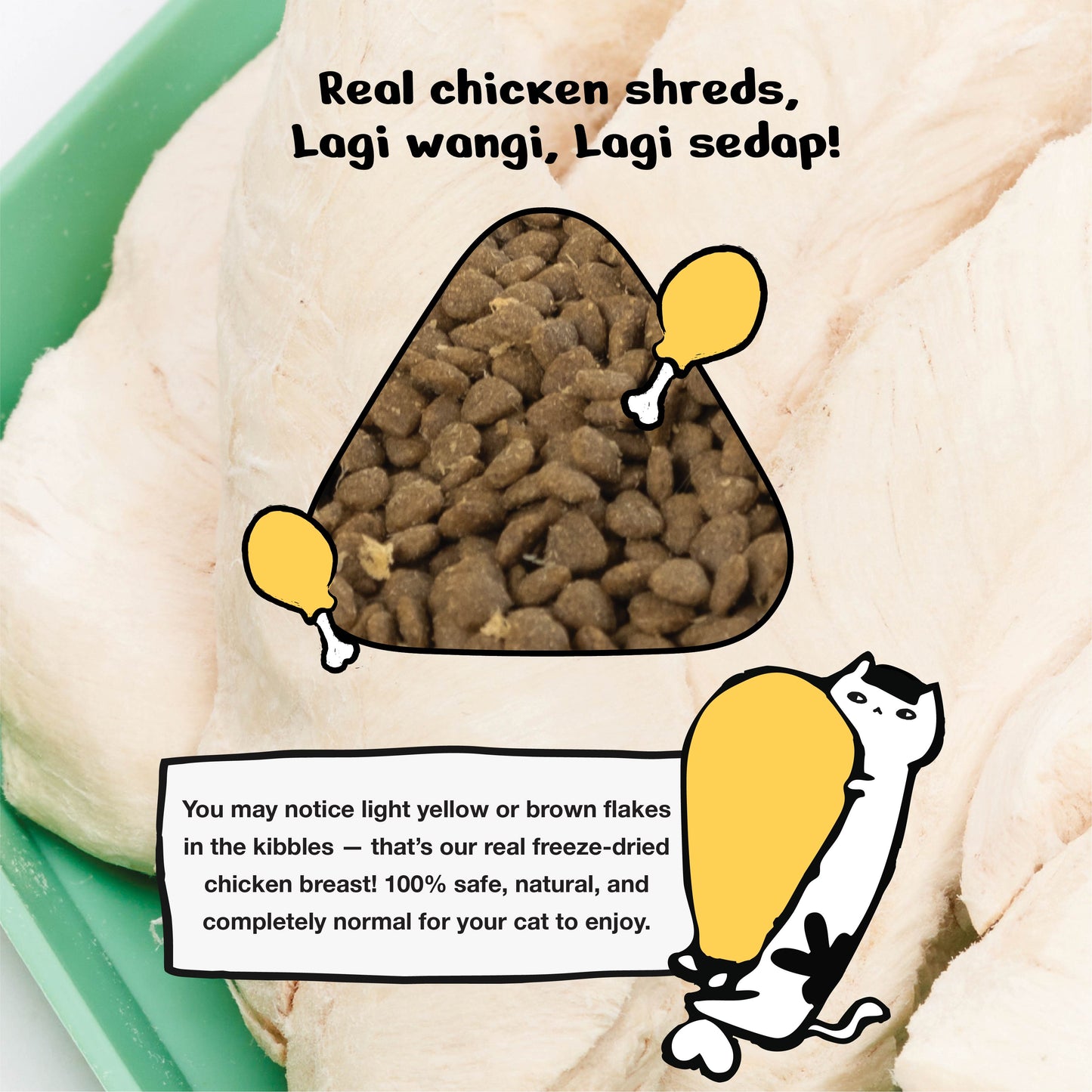 Kichi G.U.T.+ Care Fresh Chicken & Goose Holistic Cat Food Mini Pack