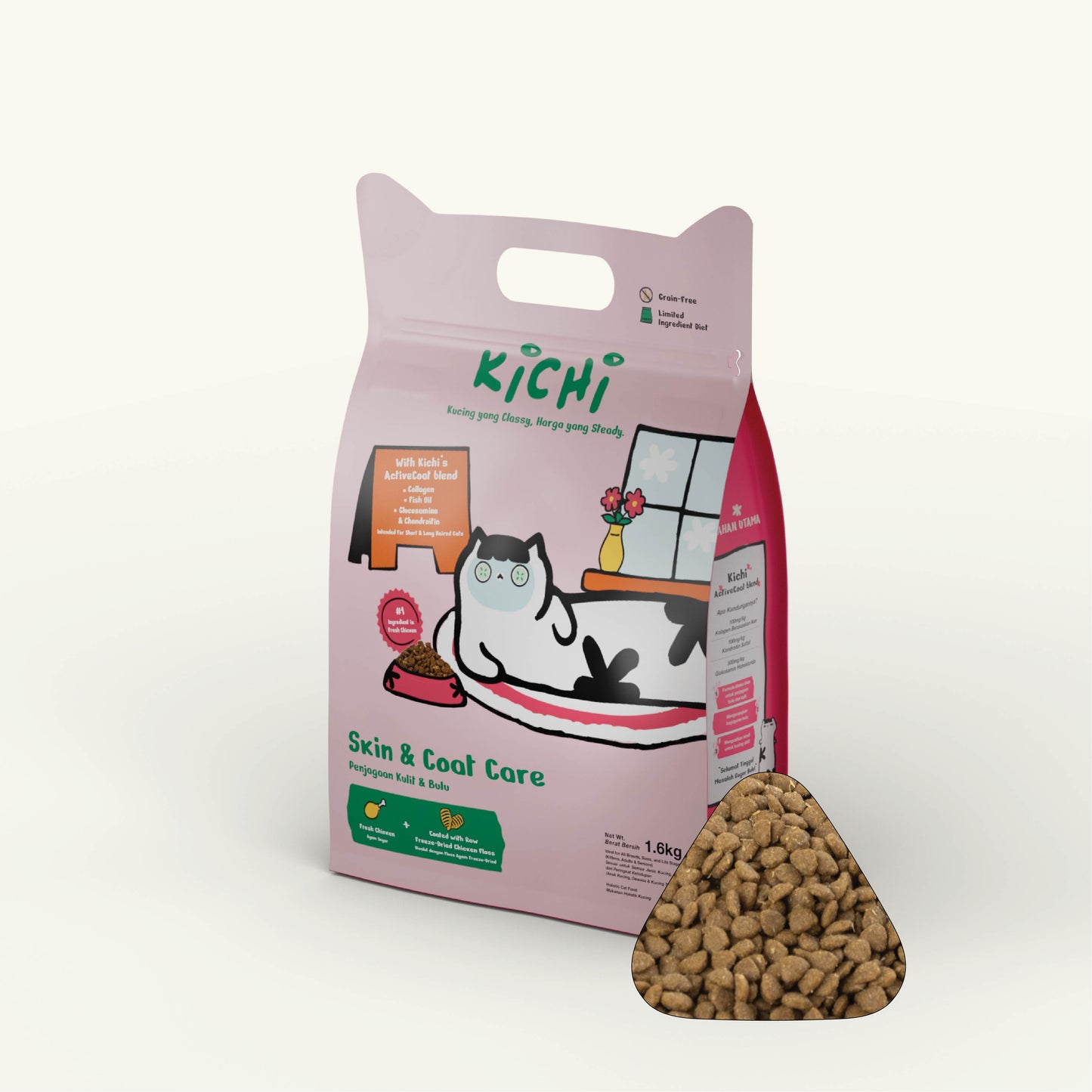 Kichi Skin & Coat Care Fresh Chicken Holistic Cat Food