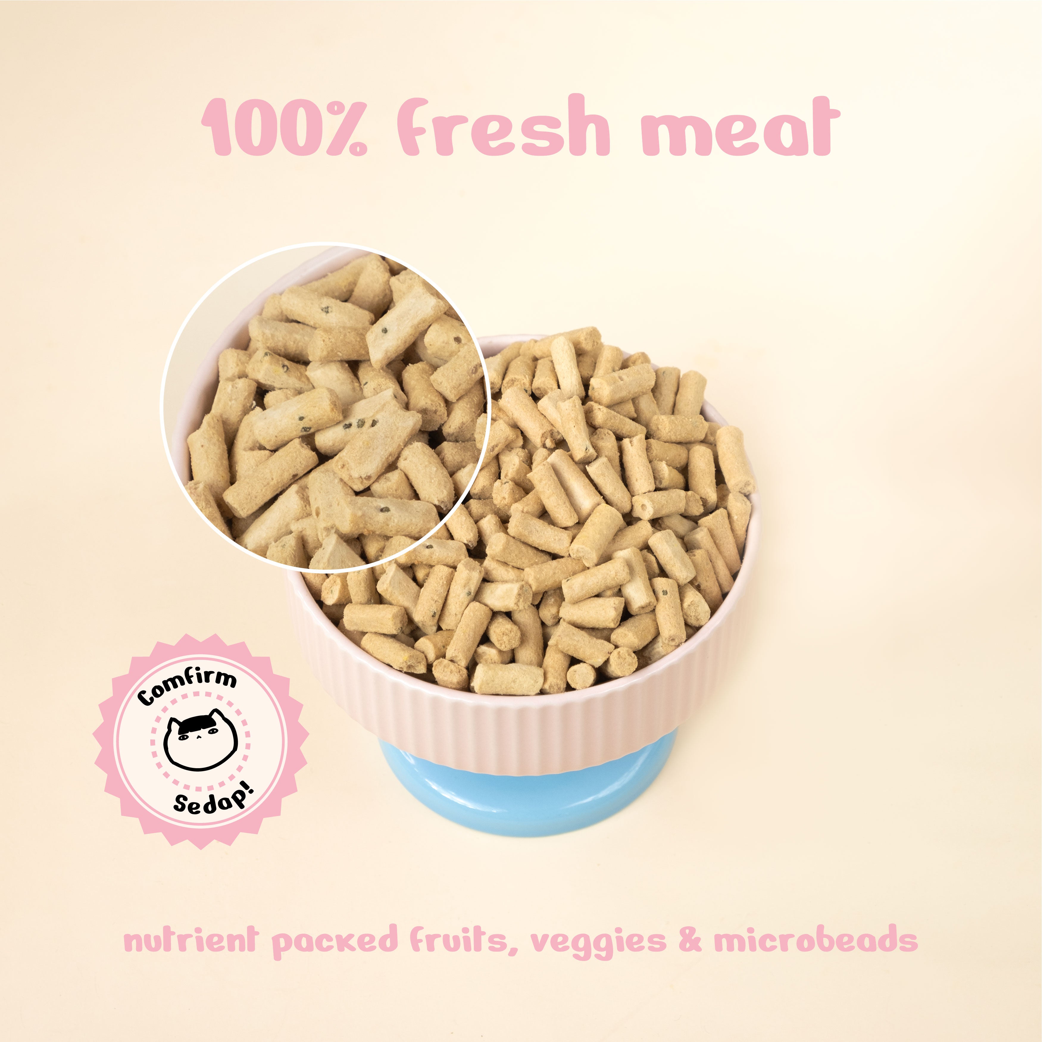 Kichi Poo Poo 365 Freeze-Dried Snacks (80g)