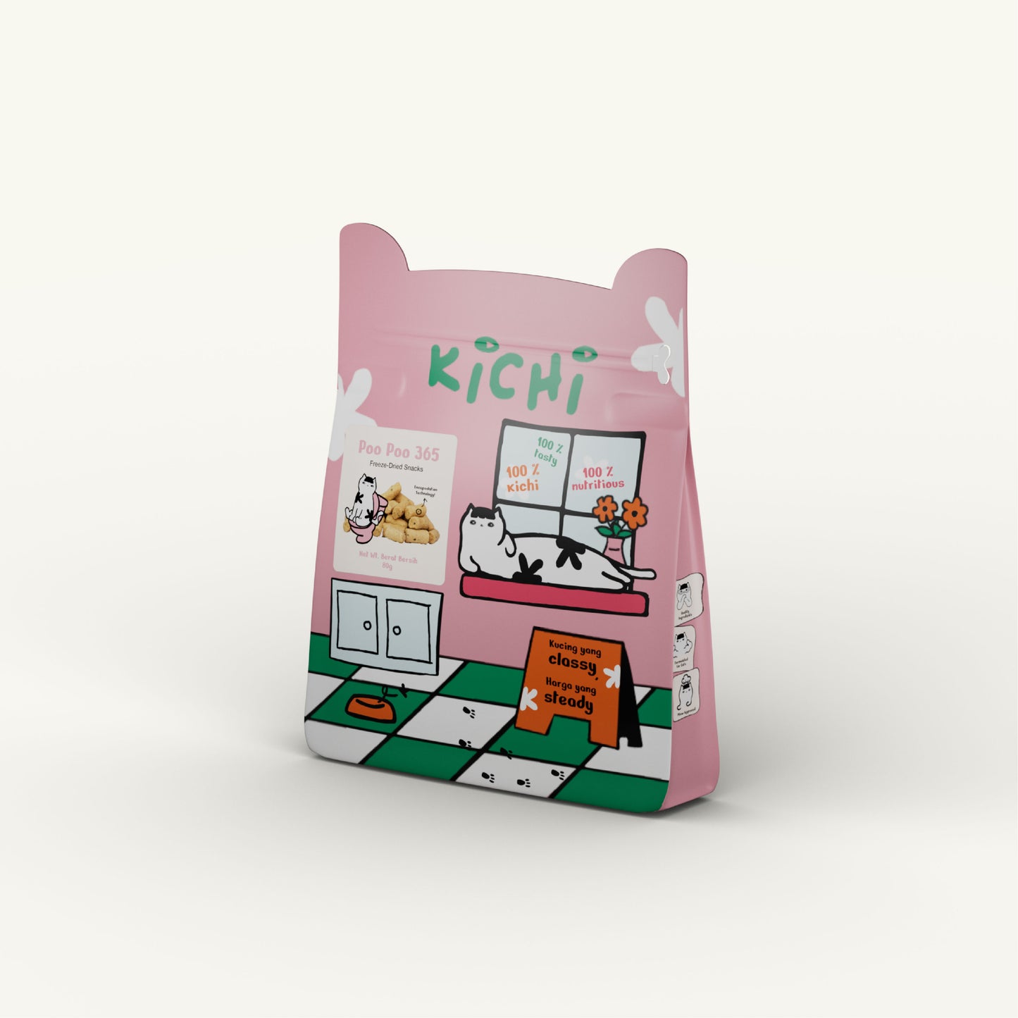 Kichi Poo Poo 365 Freeze-Dried Snacks (80g)
