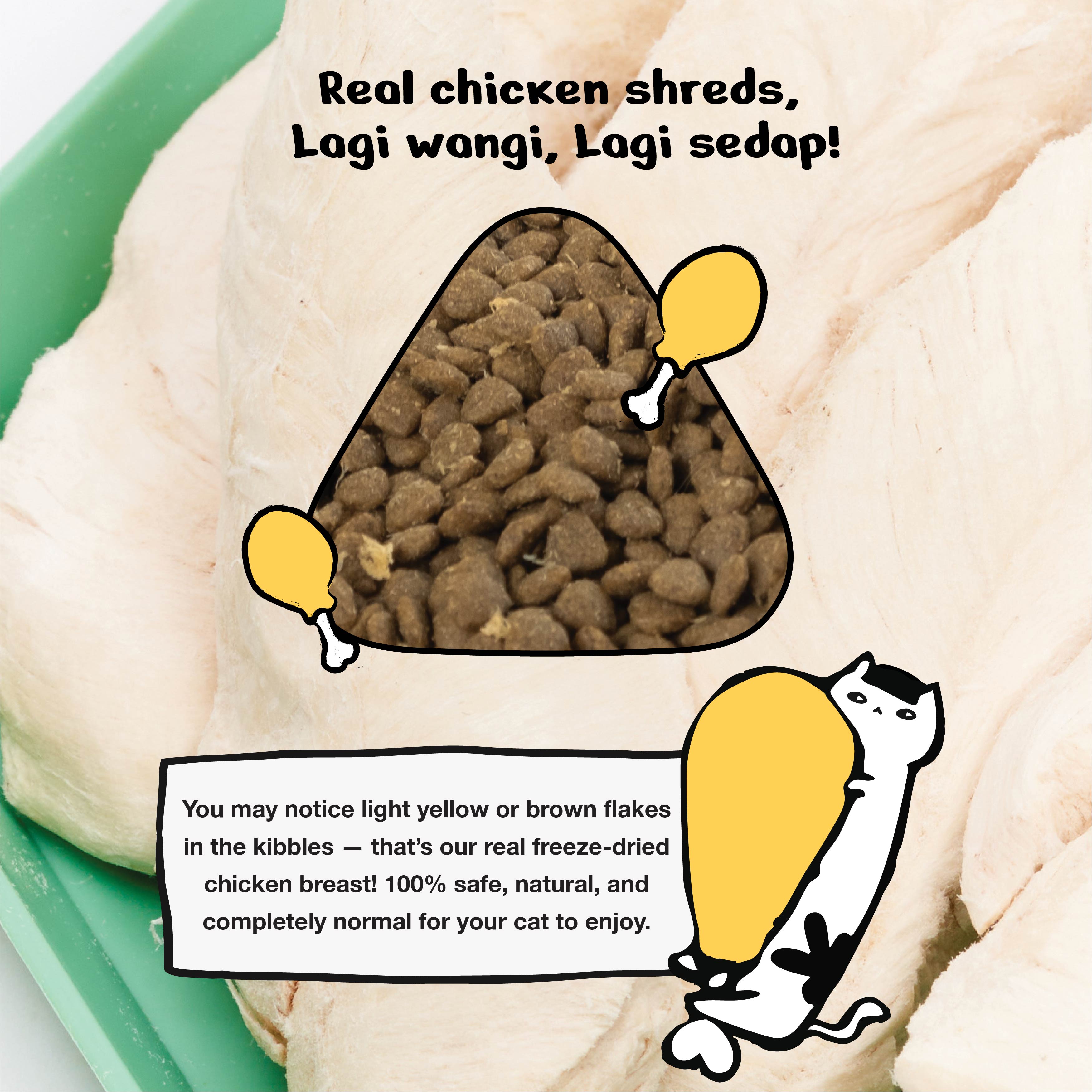 Kichi G.U.T.+ Care Fresh Chicken & Goose Holistic Cat Food Mini Pack