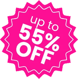 Up to 55% off
