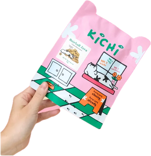 Hairball Zero Kichi freeze-dried cat treats