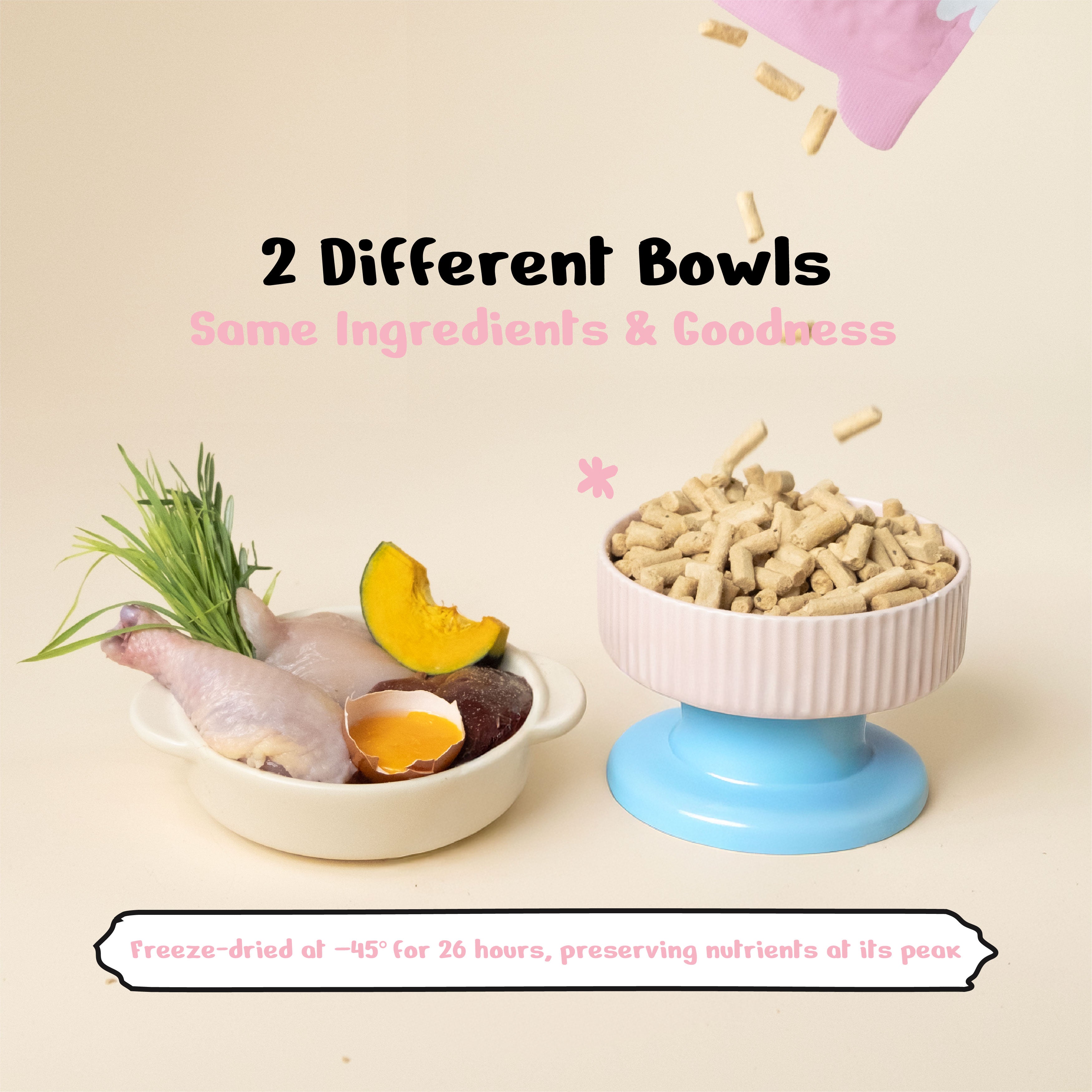 Kichi Poo Poo 365 Freeze-Dried Snacks (80g)