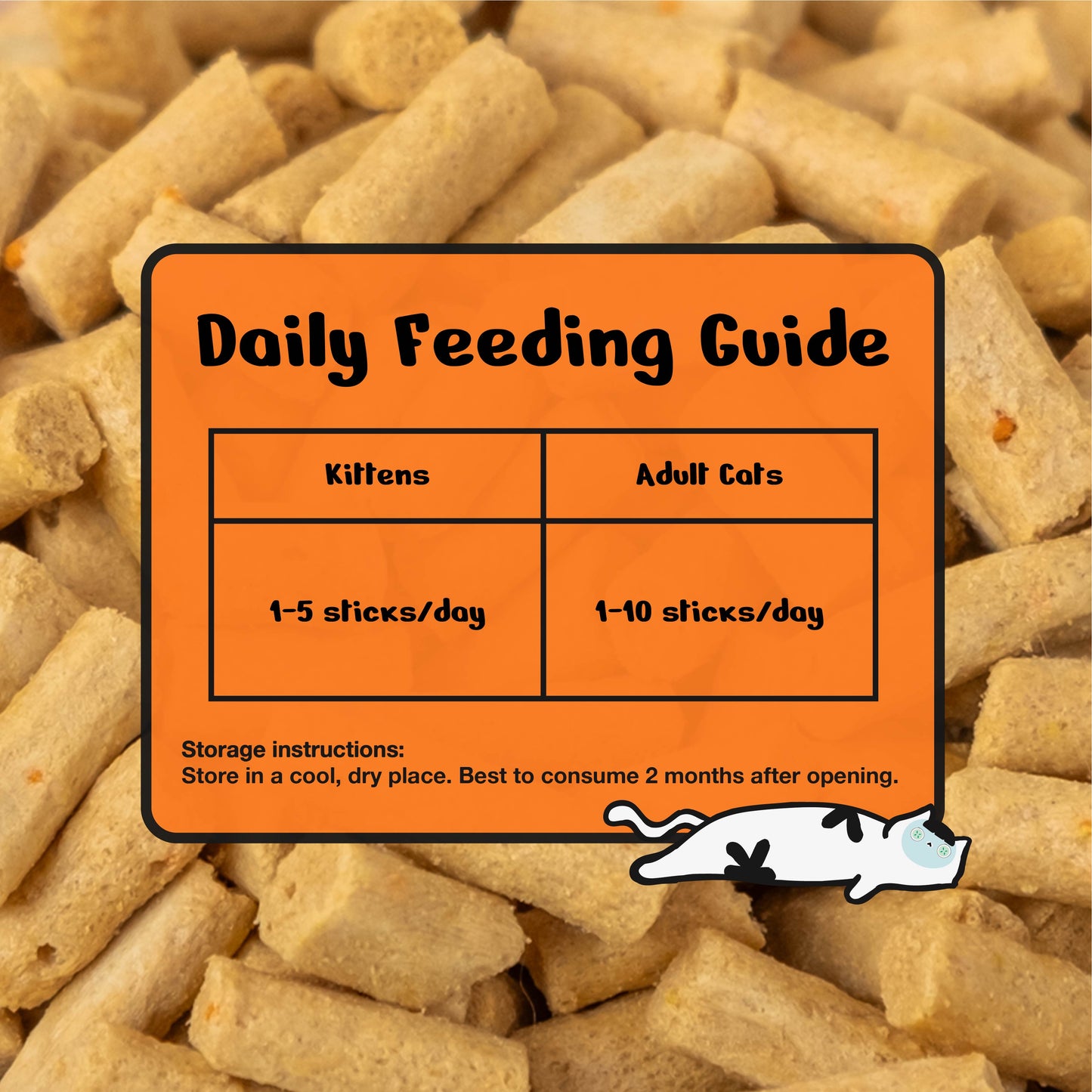 Kichi Shiny Fur 365 Freeze-Dried Snacks (80g)