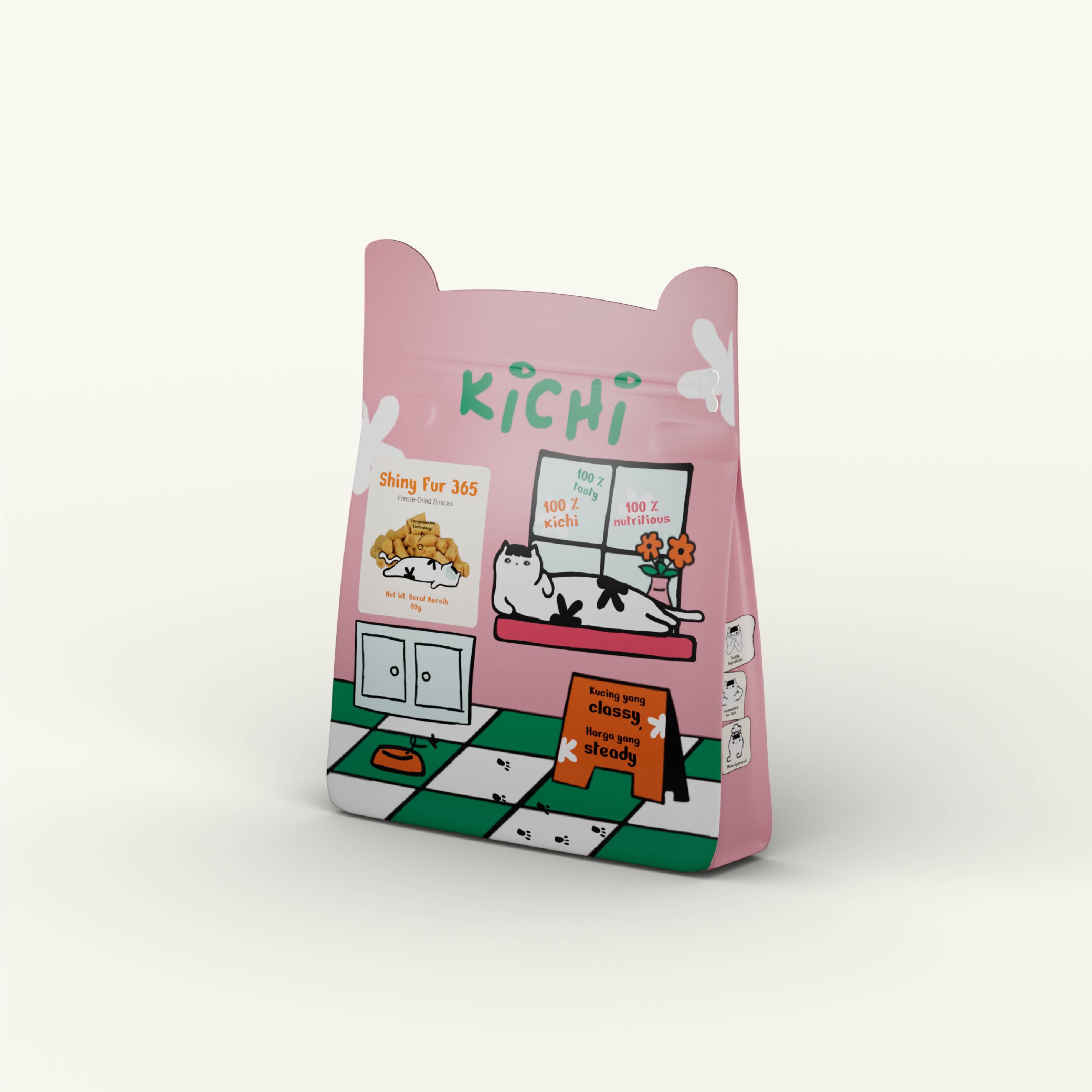 Kichi Shiny Fur 365 Freeze-Dried Snacks (80g)